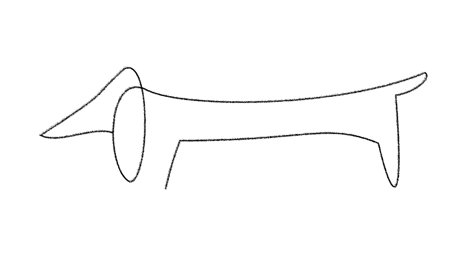 One line drawing preview